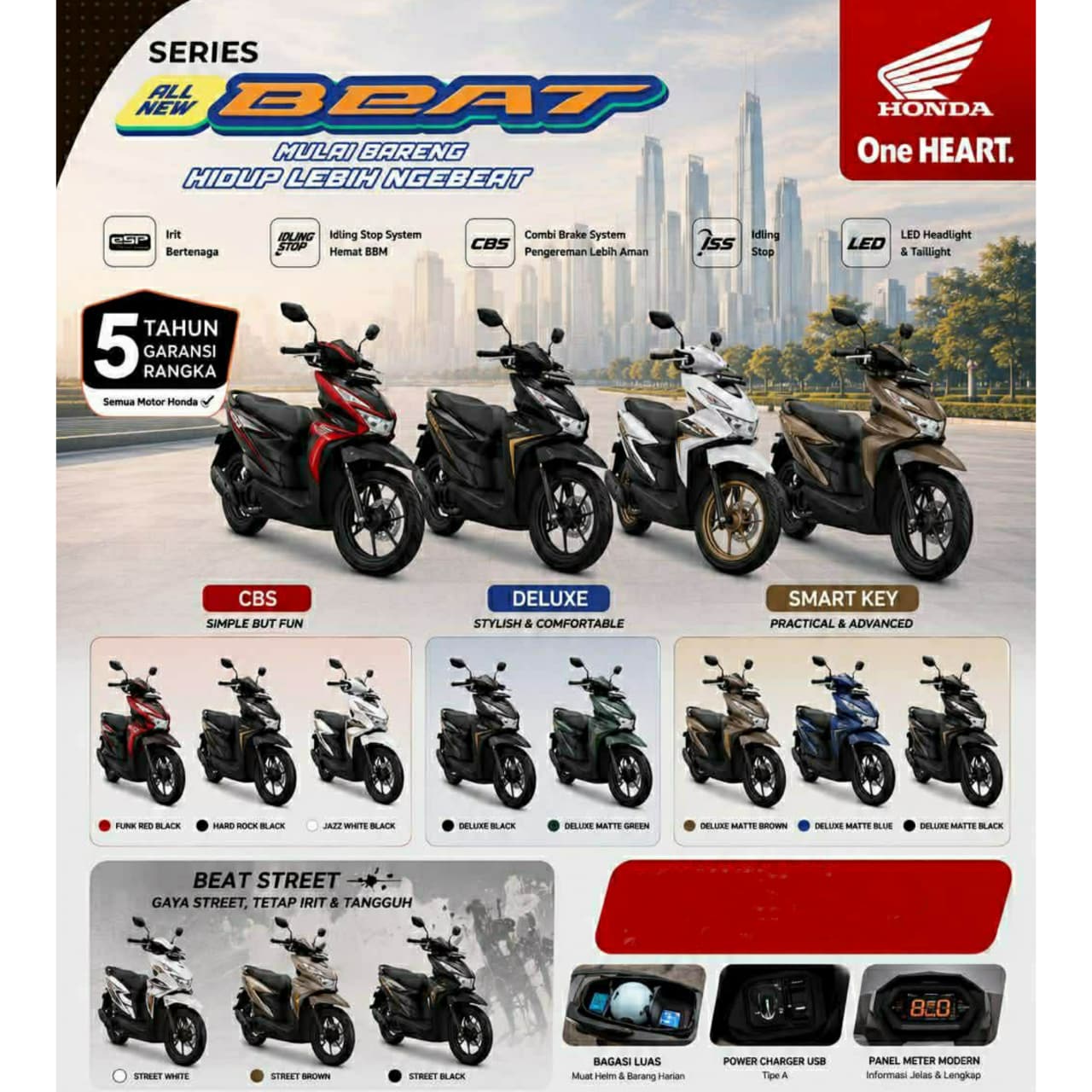 Brosur Motor Honda Seri 2