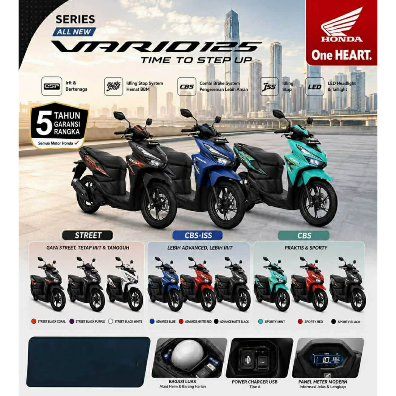 Brosur Motor Honda Seri 4