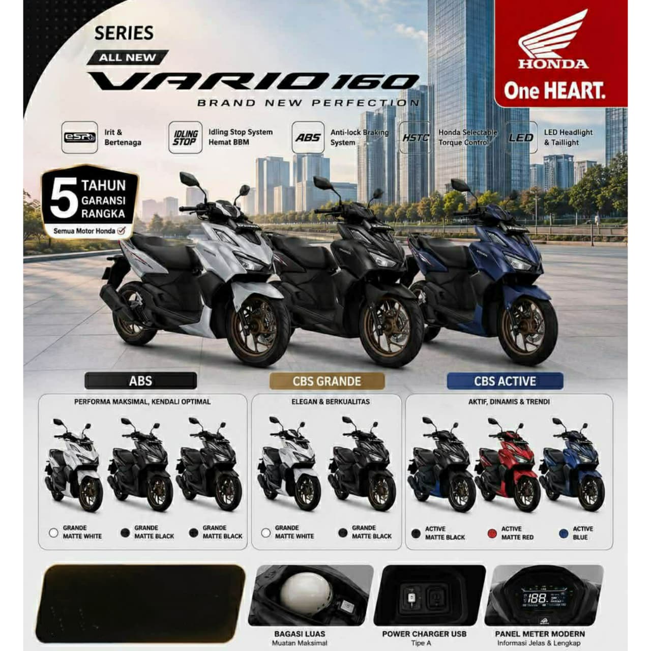 Brosur Motor Honda Seri 5